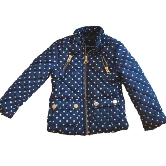 Me Jane Mini Polka-Dot Puffer Jacket - Picture 1 of 4